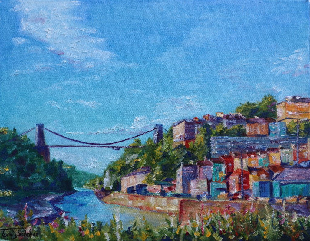Bristol in Summer, oil on&nbsp;canvas