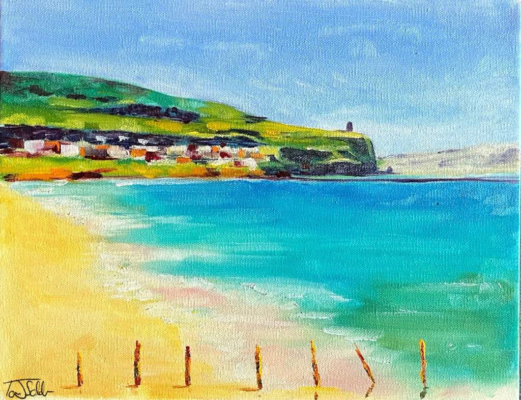 Portstewart Strand, oil on&nbsp;canvas